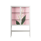 Kalas Konvalj - Loft Cabinet - Nur Rydberg - Chalk - Clear glass