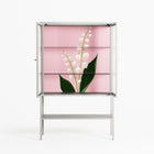 Kalas Konvalj - Loft Cabinet - Nur Rydberg - Chalk - Clear glass