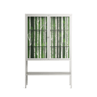 Björkskog - Loft Cabinet - Nur Rydberg - Chalk - Clear glass