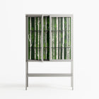 Björkskog - Loft Cabinet - Nur Rydberg - Chalk - Clear glass