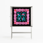 Get In The Fucking Frog Pit - Loft Cabinet - Aley Wild - Chalk - Clear glass