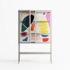 Sea Shapes - Loft Cabinet - Aley Wild - Chalk - Clear glass