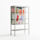 Surrender Shapes - Loft Cabinet - Aley Wild - Chalk - Clear glass