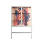 Hidden Beauty - Loft Cabinet - Raissa Oltmanns - Chalk - Clear glass