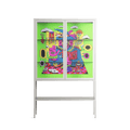 Wizard - Loft Cabinet - Cezar Berje - Chalk - Clear glass