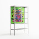 Wizard - Loft Cabinet - Cezar Berje - Chalk - Clear glass
