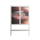 Blow - Loft Cabinet - Nadia Ryder - Chalk - Clear glass