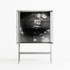 Gel - Loft Cabinet - Nadia Ryder - Chalk - Clear glass