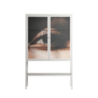 Gem - Loft Cabinet - Nadia Ryder - Chalk - Clear glass