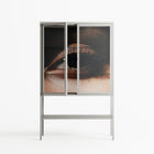 Gem - Loft Cabinet - Nadia Ryder - Chalk - Clear glass
