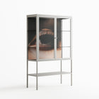 Gem - Loft Cabinet - Nadia Ryder - Chalk - Clear glass