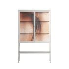 Glow - Loft Cabinet - Nadia Ryder - Chalk - Clear glass