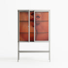 The Art Of Kissing - Loft Cabinet - Nadia Ryder - Chalk - Clear glass