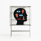 Désordre_Intérieur - Loft Cabinet - David Vanadia - Chalk - Clear glass