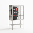 Désordre_Intérieur - Loft Cabinet - David Vanadia - Chalk - Clear glass
