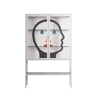 En_Suspend - Loft Cabinet - David Vanadia - Chalk - Clear glass