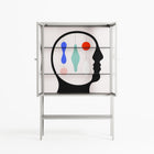 Équilibre_Intérieur - Loft Cabinet - David Vanadia - Chalk - Clear glass