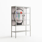 Équilibre_Intérieur - Loft Cabinet - David Vanadia - Chalk - Clear glass