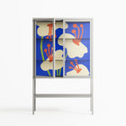 Meadow - Loft Cabinet - Magda March - Chalk - Clear glass