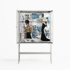 Balance - Loft Cabinet - Sophie Goudman-Peachey - Chalk - Clear glass