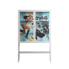 Day Dream - Loft Cabinet - Sophie Goudman-Peachey - Chalk - Clear glass