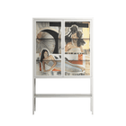 Sweet Far Away - Loft Cabinet - Sophie Goudman-Peachey - Chalk - Clear glass