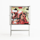 Rogue - Loft Cabinet - Caitlin Flood-Molyneux - Chalk - Clear glass