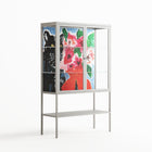 Guardian - Loft Cabinet - Caitlin Flood-Molyneux - Chalk - Clear glass