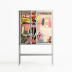 Alternate - Loft Cabinet - Caitlin Flood-Molyneux - Chalk - Clear glass