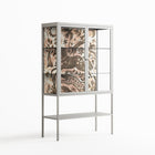 Delight Pink - Loft Cabinet - Diana Catchpole - Chalk - Clear glass