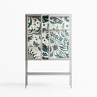 Ode to Summer 3 - Loft Cabinet - Diana Catchpole - Chalk - Clear glass