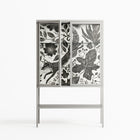 Ode to Summer 4 - Loft Cabinet - Diana Catchpole - Chalk - Clear glass