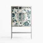 Ode to Summer 6 - Loft Cabinet - Diana Catchpole - Chalk - Clear glass