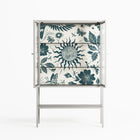 Ode to Summer 6 - Loft Cabinet - Diana Catchpole - Chalk - Clear glass