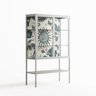 Ode to Summer 6 - Loft Cabinet - Diana Catchpole - Chalk - Clear glass