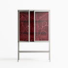 Ornaments - Loft Cabinet - Naia Escribano - Chalk - Clear glass