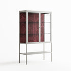 Ornaments - Loft Cabinet - Naia Escribano - Chalk - Clear glass
