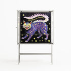 Be Nice Or Leave - Loft Cabinet - Mo Kalache - Chalk - Clear glass