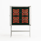 Berry Branch - Loft Cabinet - Ethan Fender - Chalk - Clear glass