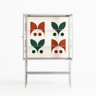 Curious Creatures - Loft Cabinet - Ethan Fender - Chalk - Clear glass
