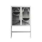 Black Fern - Loft Cabinet - Konrad Blaszczyk - Chalk - Overlay Glass