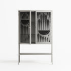 Black Fern - Loft Cabinet - Konrad Blaszczyk - Chalk - Overlay Glass