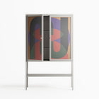 JJ - Loft Cabinet - Oluwaseyi Samuel Adebayo - Chalk - Overlay Glass