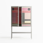 Harmonic - Loft Cabinet - Rikki Hewitt - Chalk - Overlay Glass