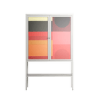 Turnstile - Loft Cabinet - Rikki Hewitt - Chalk - Overlay Glass