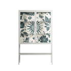 Ode to Summer 6 - Loft Cabinet - Diana Catchpole - Chalk - Clear glass
