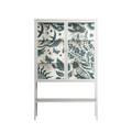 Ode to Summer 3 - Loft Cabinet - Diana Catchpole - Chalk - Clear glass