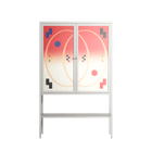 Parallel Mirage - Loft Cabinet - Oluwaseyi Samuel Adebayo  - Chalk - Overlay Glass