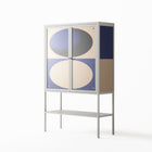 Entrance - Loft Cabinet - Oluwaseyi Samuel Adebayo - Chalk - Overlay Glass