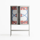 Velvet Dusk - Loft Cabinet - Oluwaseyi Samuel Adebayo - Chalk - Overlay Glass